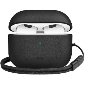 Kup Etui UNIQ Terra Apple AirPods 3 Genuine Leather czarny/black - UNIQ540BLK - {ean13} - Sklep Home Screen