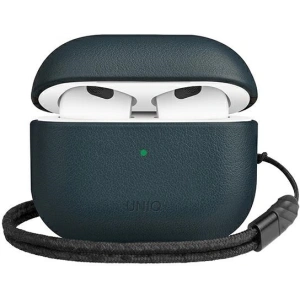 Kup Etui UNIQ Terra Apple AirPods 3 din piele naturală albastră/bleu nautical - UNIQ541BLU - {ean13} - Sklep Home Screen
