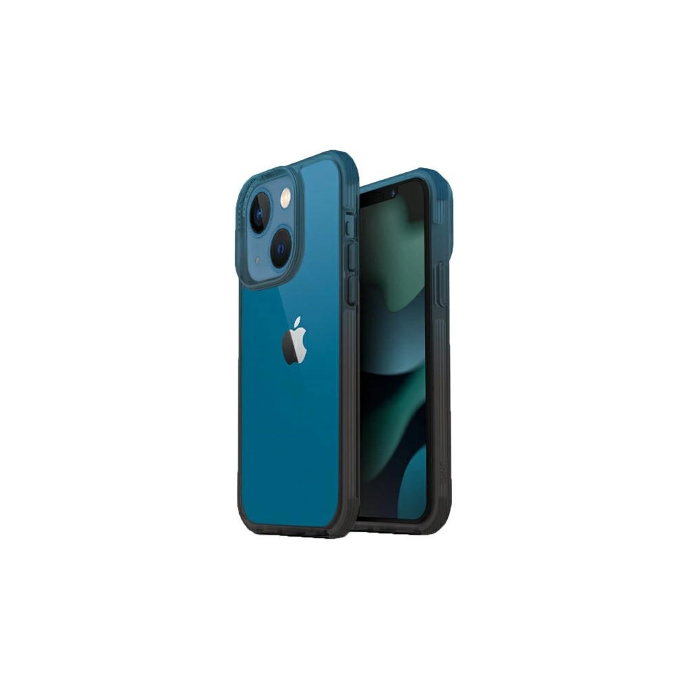 Etui UNIQ Combat Duo Apple iPhone 13 czarno-niebieski/black-blue