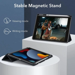 Etui ESR Rebound Hybrid Apple iPad 10.2 2019/2020/2021 (7., 8. és 9. generáció) Fekete