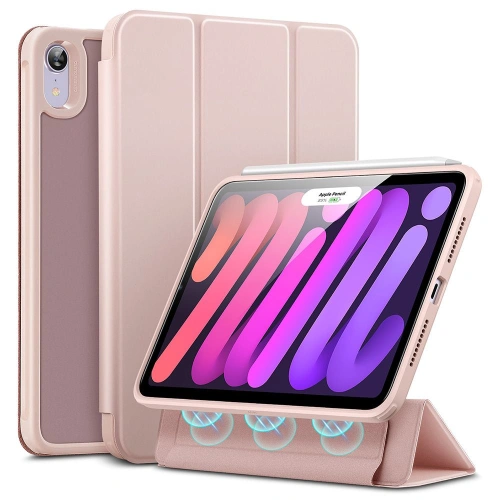 Kup Etui ESR Rebound Hybrid Apple iPad mini 2021 (6. generációs) / iPad mini 8.3" 2024 7gen Frosted Pink - ESR441PNK - {ean13} - Sklep Home Screen