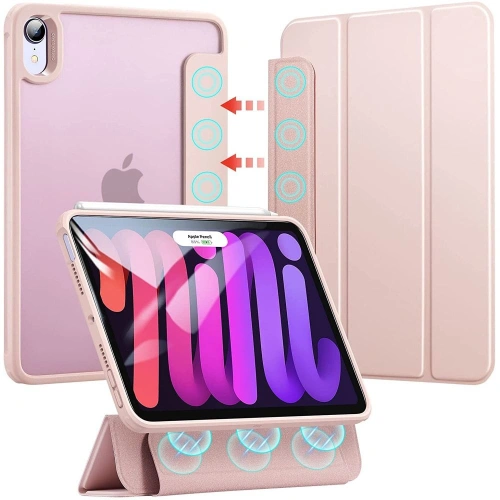 Kup Etui ESR Rebound Hybrid Apple iPad mini 2021 (6. generációs) / iPad mini 8.3" 2024 7gen Frosted Pink - ESR441PNK - {ean13} - Sklep Home Screen