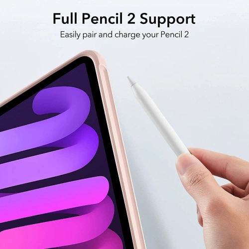 Kup Etui ESR Rebound Hybrid Apple iPad mini 2021 (6. generacji) / iPad mini 8.3" 2024 (7. generacji) Frosted Pink - ESR441PNK - {ean13} - Sklep Home Screen
