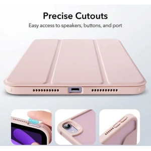 Kup Etui ESR Rebound Hybrid Apple iPad mini 2021 (6. generációs) / iPad mini 8.3" 2024 7gen Frosted Pink - ESR441PNK - {ean13} - Sklep Home Screen