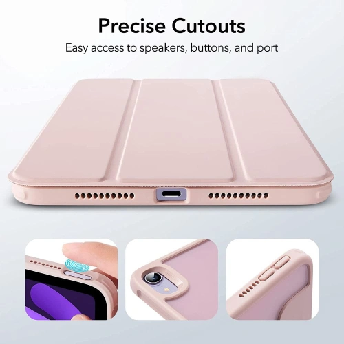 Kup Etui ESR Rebound Hybrid Apple iPad mini 2021 (6. generációs) / iPad mini 8.3" 2024 7gen Frosted Pink - ESR441PNK - {ean13} - Sklep Home Screen