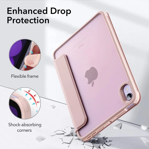 Kup Etui ESR Rebound Hybrid Apple iPad mini 2021 (6. generációs) / iPad mini 8.3" 2024 7gen Frosted Pink - ESR441PNK - {ean13} - Sklep Home Screen