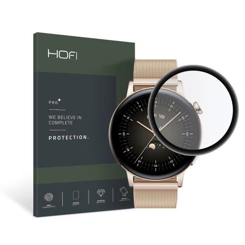 Kup Hibrid üveg Hofi Hybrid Pro+ Huawei Watch GT 3 42mm Fekete - HOFI178BLK - {ean13} - Sklep Home Screen