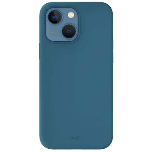 Kup Etui UNIQ Lino Hue Apple iPhone 13 albastru/caspian blue MagSafe - UNIQ554BLU - {ean13} - Sklep Home Screen