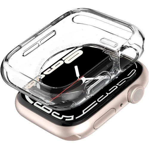 Kup Case Spigen Liquid Crystal Apple Watch 4/5/6/7/SE 44/45mm Crystal Clear - SPN2022CL - {ean13} - Sklep Home Screen