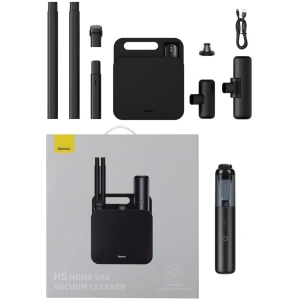 Buy Baseus H5 Vacuum Cleaner 16000Pa (black) - BSU2920BLK - {ean13} - Home Screen Store Europe