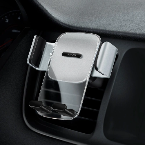 Buy Baseus Easy Control Clamp Car Mount Holder Vent (gray) - BSU2921GRY - {ean13} - Home Screen Store Europe