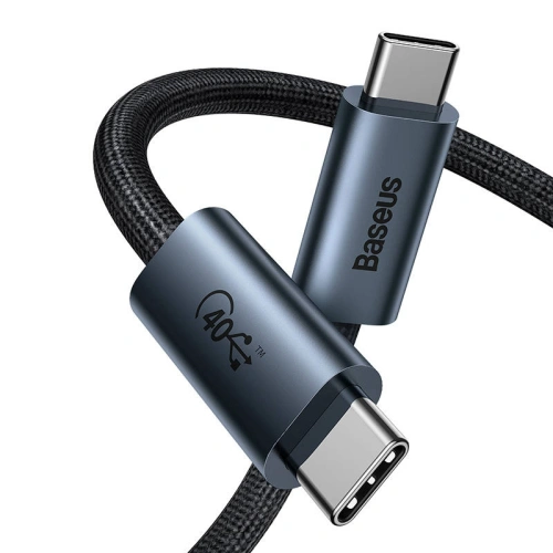 Kup Kabel USB-C do USB-C Baseus Flash Series, USB 4, 100W, 1m (černý) - BSU2922BLK - {ean13} - Sklep Home Screen