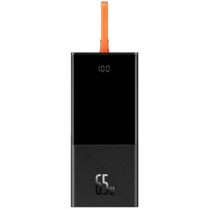 PowerBank Baseus Elf 20000mAh, PD, 2xUSB, USB-C + kabel USB-C 65W (czarny)