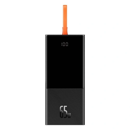 Kup PowerBank Baseus Elf 20000mAh, PD, 2xUSB, USB-C + cablu USB-C 65W (negru) - BSU2923BLK - {ean13} - Sklep Home Screen
