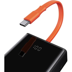 PowerBank Baseus Elf 20000mAh, PD, 2xUSB, USB-C + kabel USB-C 65W (czarny)