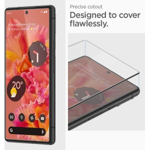 Kup Tvrzené sklo Spigen GLAS.tR Slim AlignMaster Google Pixel 6 černé - SPN2026BLK - {ean13} - Sklep Home Screen