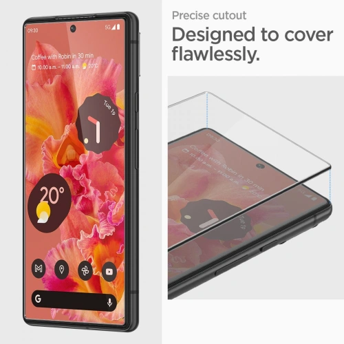 Buy Spigen GLAS.tR Slim AlignMaster Google Pixel 6 Black - SPN2026BLK - {ean13} - Home Screen Store Europe