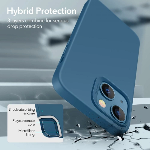Buy ESR Cloud Soft Apple iPhone 13 Blue - ESR447BLU - {ean13} - Home Screen Store Europe