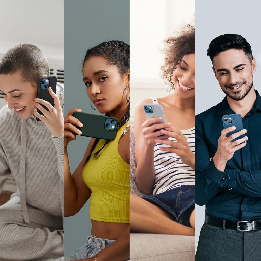 Etui ESR Cloud Soft Apple iPhone 13 Blue