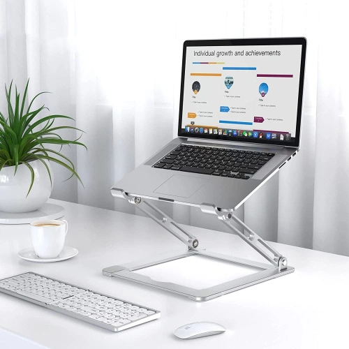 Buy Tech-Protect Prodesk Universal Laptop Stand Grey - THP794GRY - {ean13} - Home Screen Store Europe