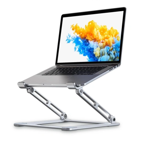 Kup Suport pentru laptop Tech-Protect Prodesk Stand Universal pentru Laptop Silver - THP795SLV - {ean13} - Sklep Home Screen