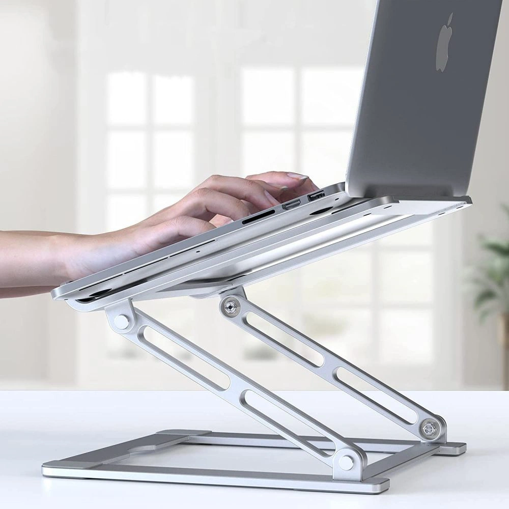 Podstawka do laptopa Tech-Protect Prodesk Universal Laptop Stand Silver