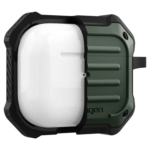 Kup Etui Spigen Tough Armor Apple AirPods 3 Verde Militar - SPN2029GRN - {ean13} - Sklep Home Screen