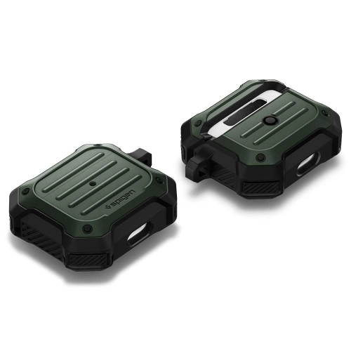 Kup Etui Spigen Tough Armor Apple AirPods 3 Verde Militar - SPN2029GRN - {ean13} - Sklep Home Screen