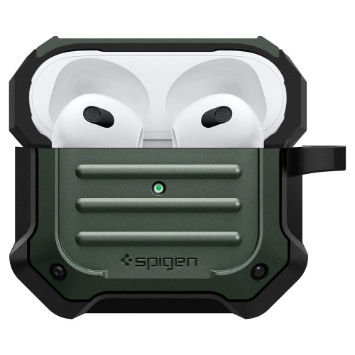 Kup Etui Spigen Tough Armor Apple AirPods 3 Verde Militar - SPN2029GRN - {ean13} - Sklep Home Screen