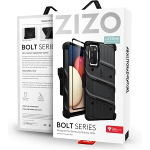 Kup Etui ZIZO BOLT Series Samsung Galaxy A02S + üveg (fekete) - ZIZ090BLK - {ean13} - Sklep Home Screen