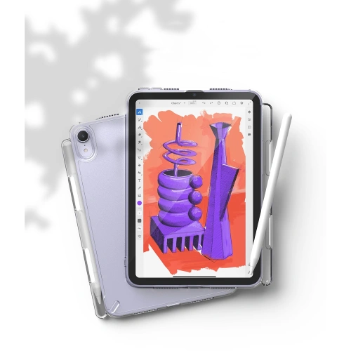 Kup Ringke Apple Case Fusion iPad mini 2021 (6. Generation) / iPad mini 8.3" 2024 7gen / iPad mini 8.3" 2024 7gen Smoke Schwarz - RGK1508SM - {ean13} - Sklep Home Screen