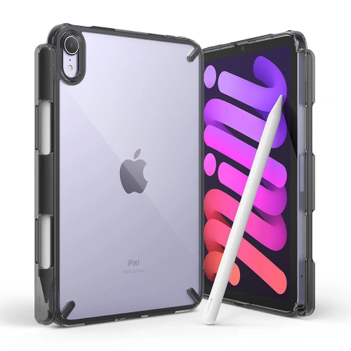 Kup Ringke Apple Case Fusion iPad mini 2021 (6. Generation) / iPad mini 8.3" 2024 7gen / iPad mini 8.3" 2024 7gen Smoke Schwarz - RGK1508SM - {ean13} - Sklep Home Screen