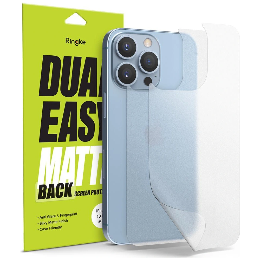 Matowa folia na tył Ringke Invisible Defender Apple iPhone 13 Pro Max [2 PACK]