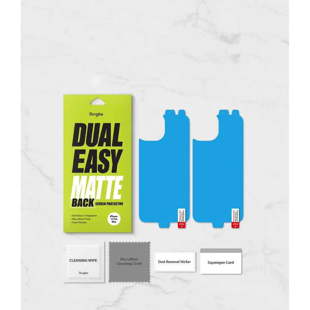 Matowa folia na tył Ringke Invisible Defender Apple iPhone 13 Pro Max [2 PACK]