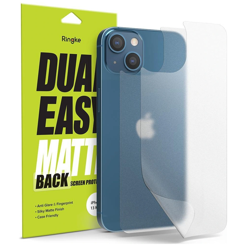 Matowa folia na tył Ringke Invisible Defender Apple iPhone 13 [2 PACK]