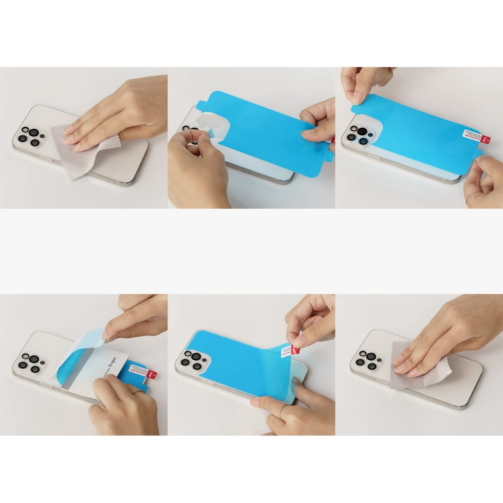 Matowa folia na tył Ringke Invisible Defender Apple iPhone 13 [2 PACK]