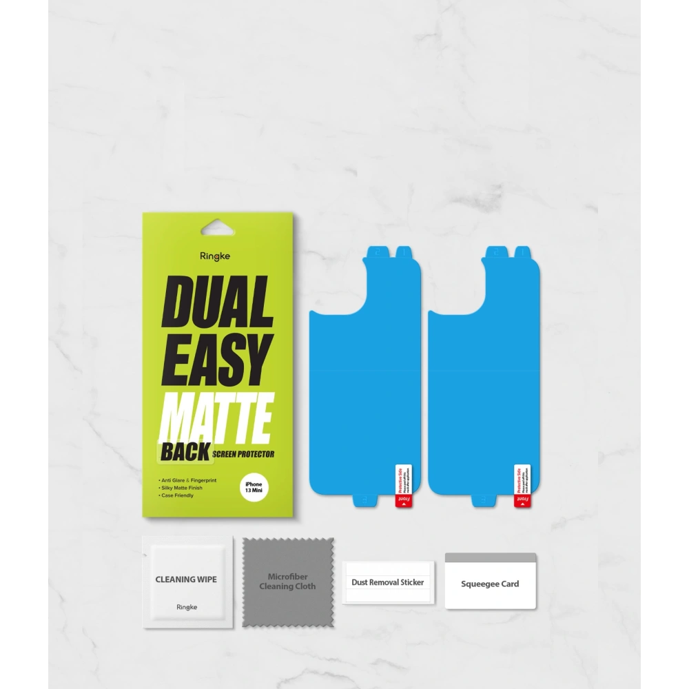 Matowa folia na tył Ringke Invisible Defender Apple iPhone 13 [2 PACK]