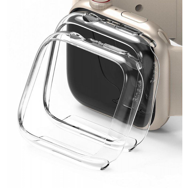 Ringke Slim Apple Watch 7 41mm Clear [2 PACK]