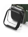 Etui nakládka Ringke Slim Apple Watch 4/5/6/7/8/9/SE 44/45mm Clear + Matte Black [2 PACK]