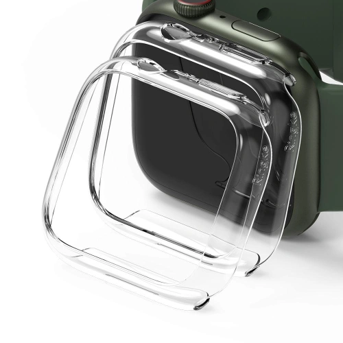 Kup Case nakładka Ringke Slim Apple Watch 4/5/6/7/8/9/SE 44/45mm Clear [2 PACK] - RGK1524CL - {ean13} - Sklep Home Screen