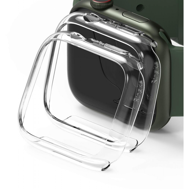 Ringke Slim Apple Watch 7 45mm Clear [2 PACK]