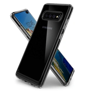 Kup Etui Spigen Ultra Hybrid Samsung Galaxy S10 Plus Clear - SPN279CL - {ean13} - Sklep Home Screen