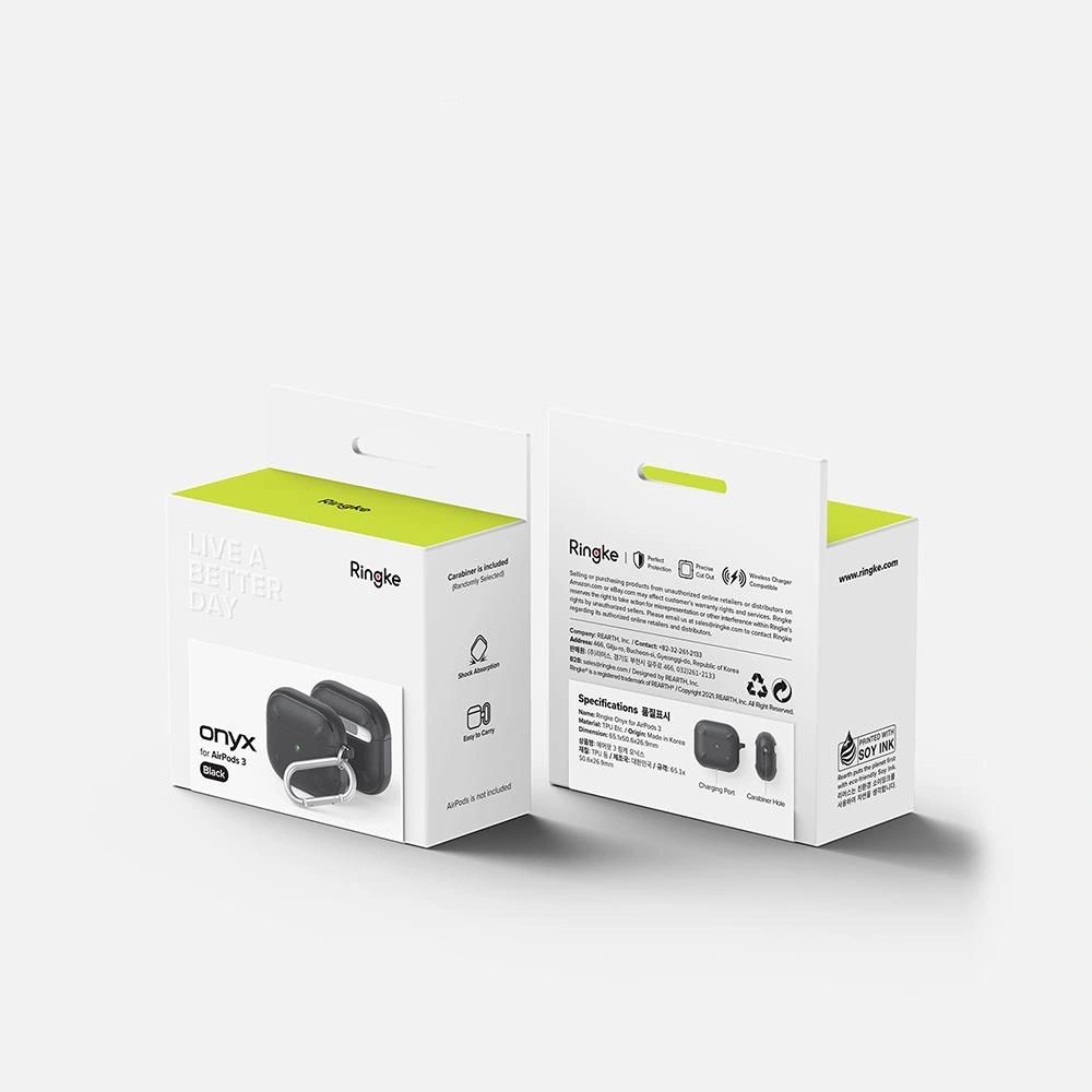 Etui Ringke Onyx Apple AirPods 3 Black