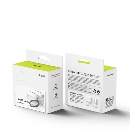 Kup Etui Ringke Hinge Apple AirPods 3 Átlátszó - RGK1532CL - {ean13} - Sklep Home Screen