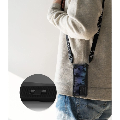 Kup Etui Ringke Fusion-X Design Xiaomi 11T/Pro Camo (Moro) Black - RGK1506MBL - {ean13} - Sklep Home Screen