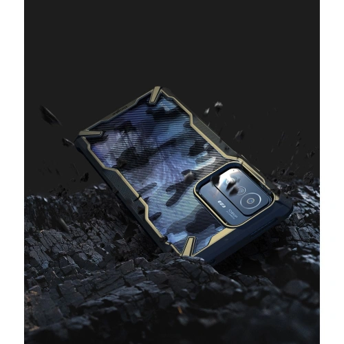 Kup Etui Ringke Fusion-X Design Xiaomi 11T/Pro Camo (Moro) Black - RGK1506MBL - {ean13} - Sklep Home Screen