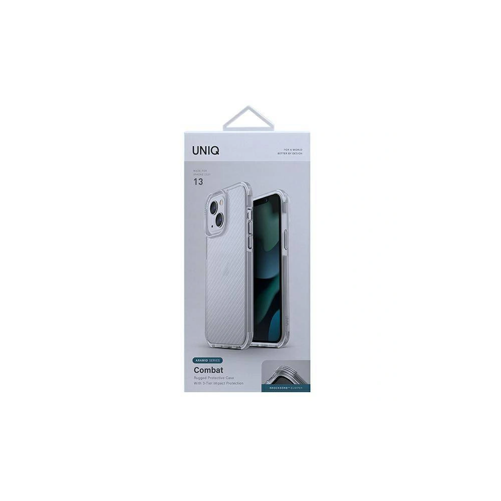 Etui UNIQ Combat Apple iPhone 13 aramid frost
