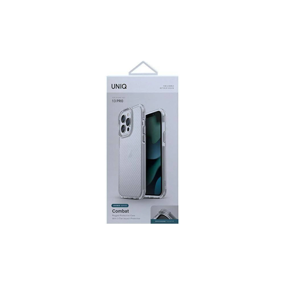 Etui UNIQ Combat Apple iPhone 13 Pro aramid frost