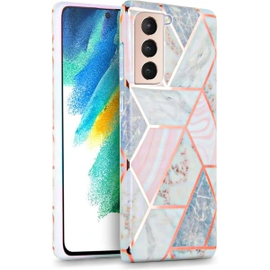 Kup Etui Tech-Protect Marble Samsung Galaxy S21 FE Roz - THP799PNK - {ean13} - Sklep Home Screen