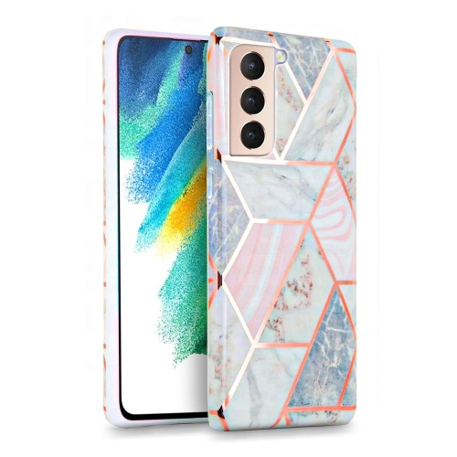 Kup Etui Tech-Protect Marble Samsung Galaxy S21 FE Růžová - THP799PNK - {ean13} - Sklep Home Screen